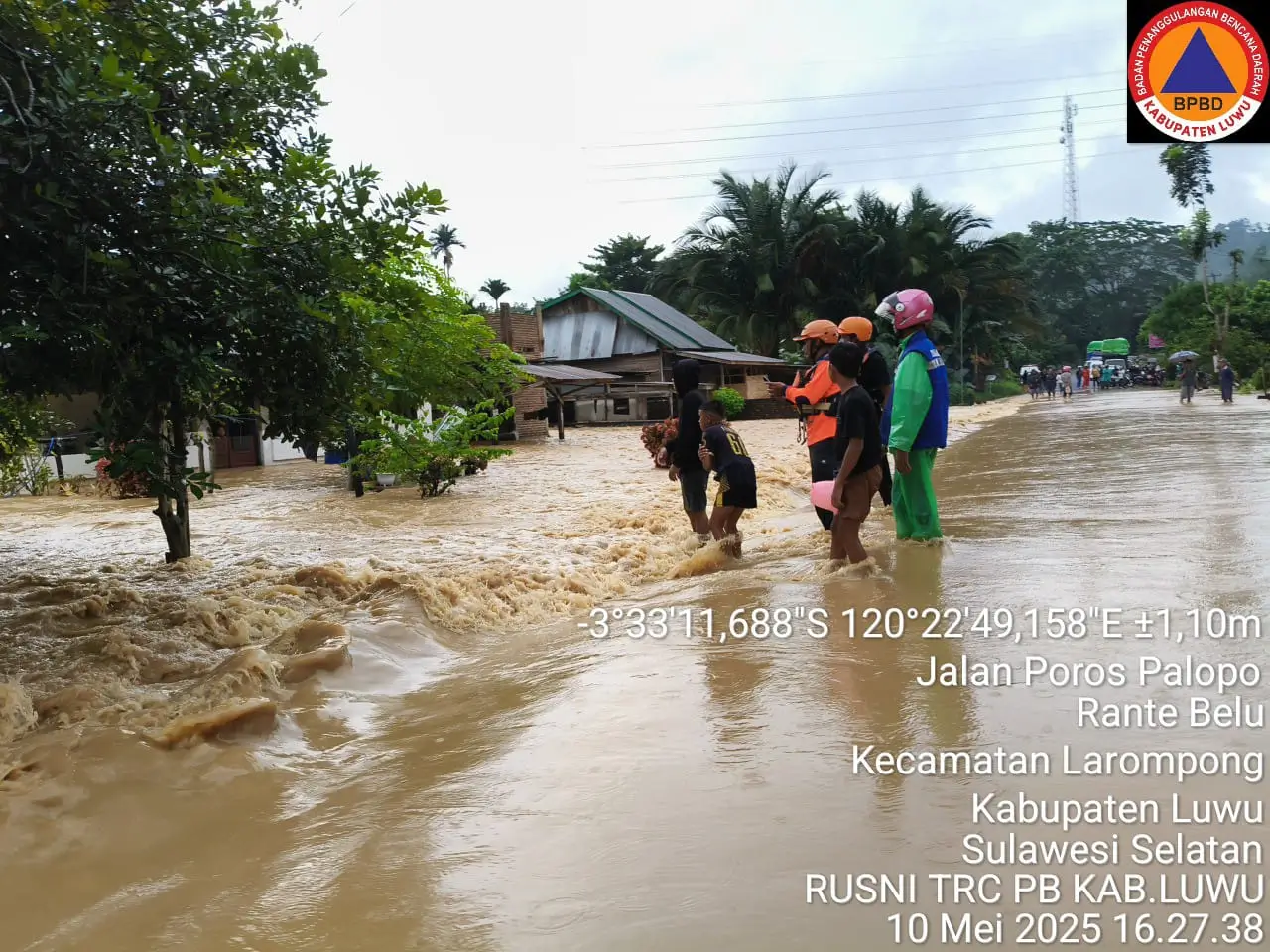 Perkembangan Situasi dan Penanganan Bencana Tanggal 11 Mei 2025